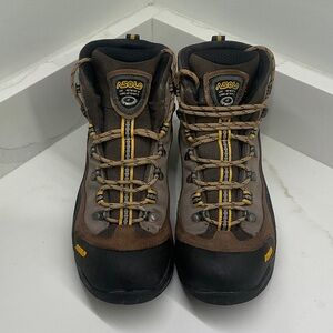 Asolo Men's Brown and Black Outdoor Boots